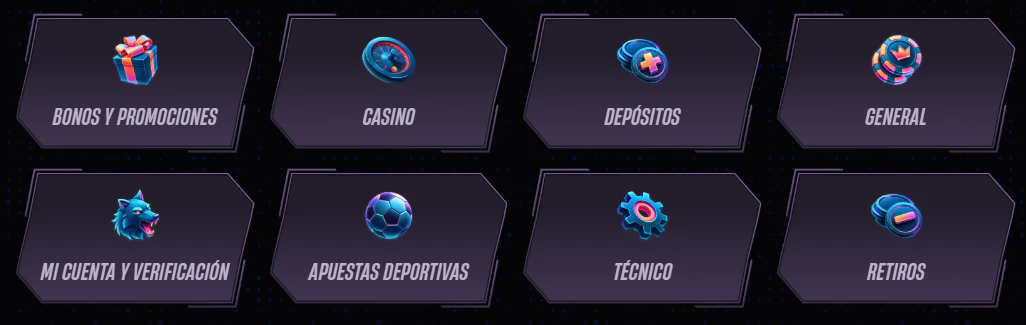 Winrolla Casino atención al cliente y centro de ayuda
